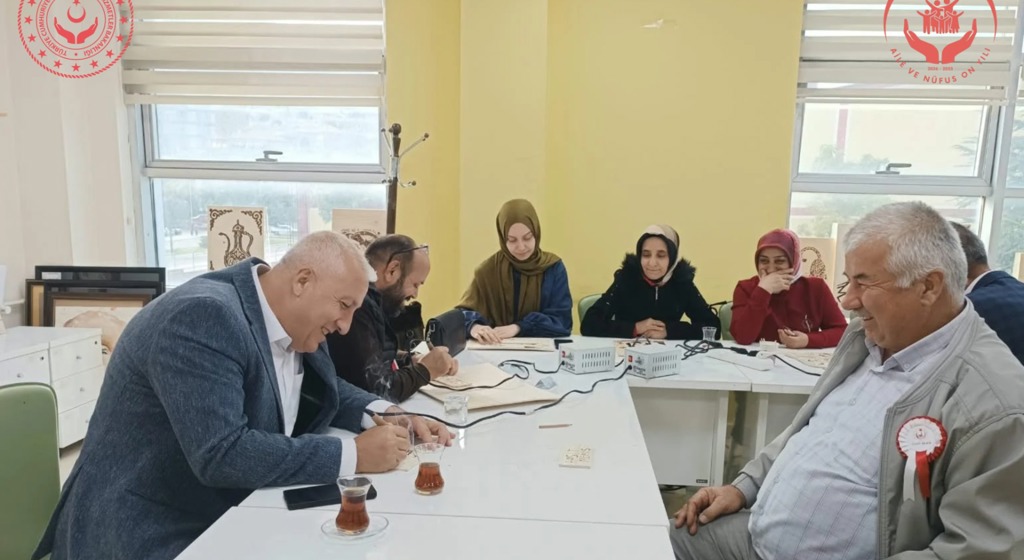 Sanata Teşvik ve Sanatla Yaşam Projesi Kapsamında Kurslarımız Devam Ediyor