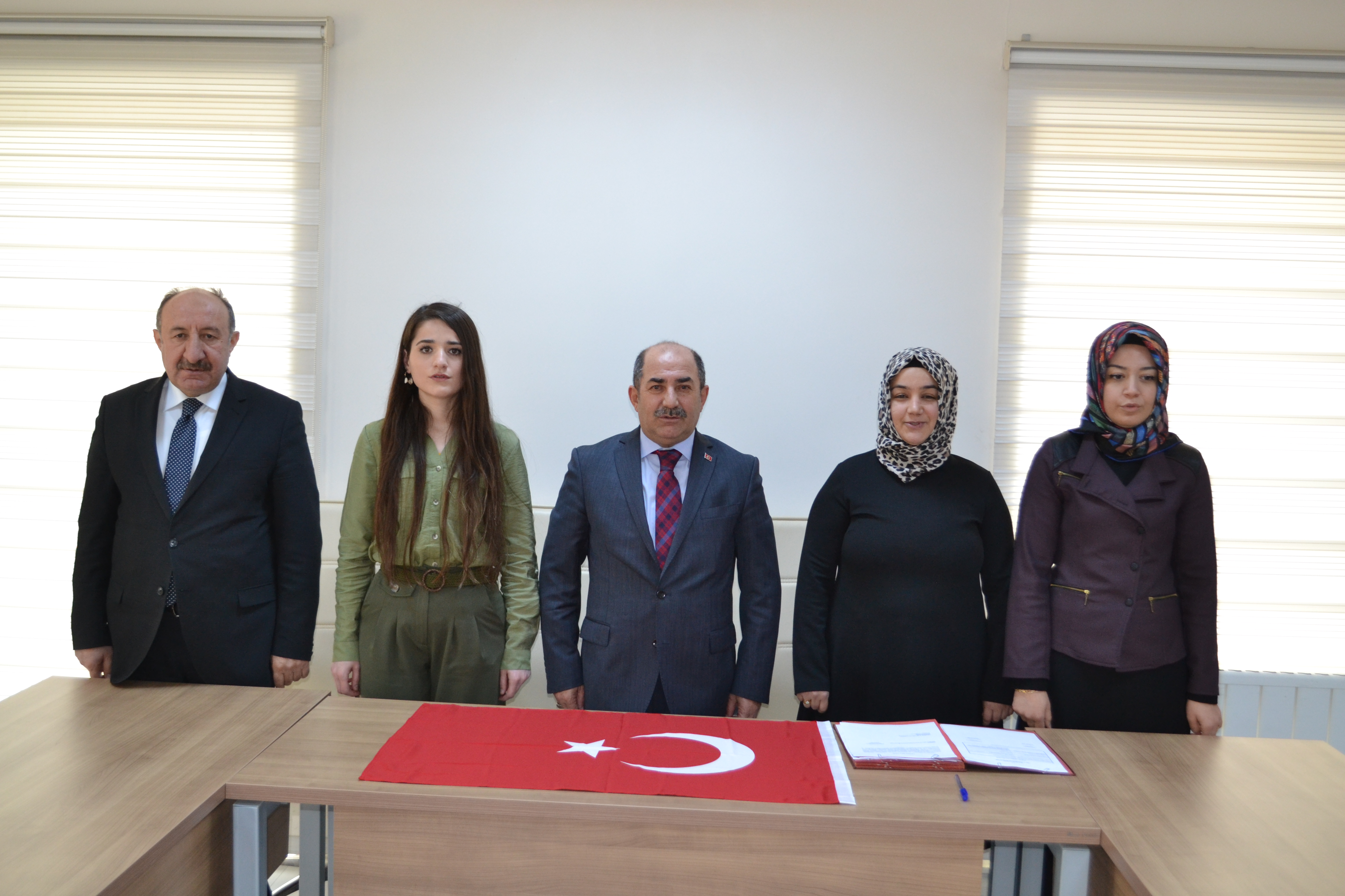 MEMUR ADAYLARI YEMİN ETTİ