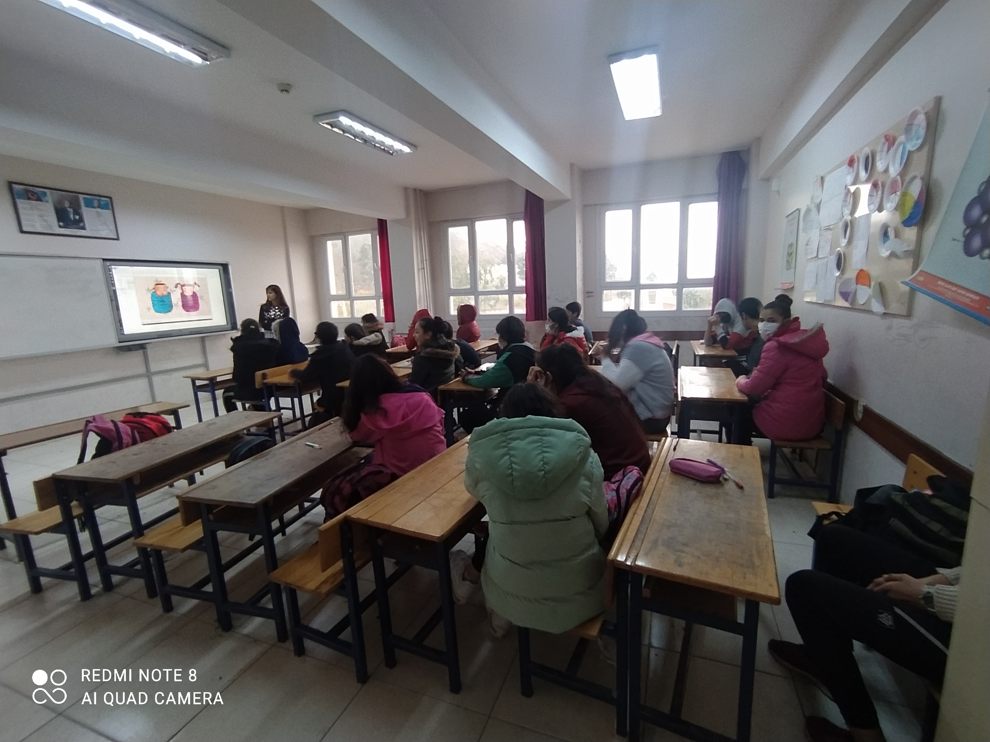 Samandağ ilçesi Gözene Defne Rotary Ortaokulu öğrencilerine “Şiddet Algısı” konulu seminer verildi.