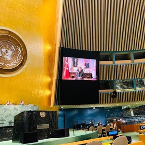 Our Minister Derya YANIK Participated in the 12th Session of the UN Open-Ended Working Group on Ageing via Video Message - fotoğraf 2