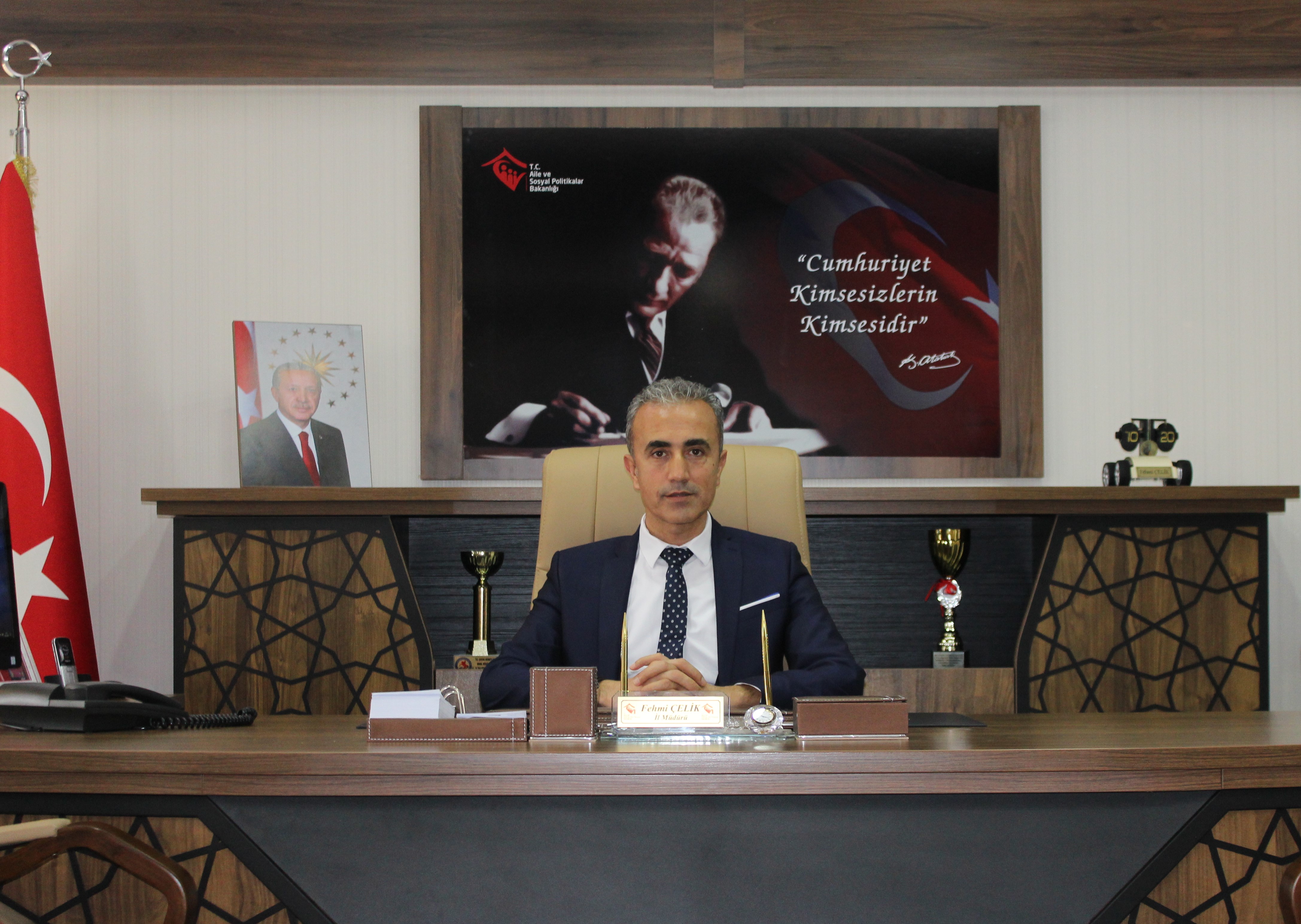 İl Müdürümüz Sayın Fehmi ÇELİK'in, 30 Ağustos Zafer Bayramı Mesajı