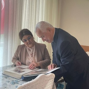 Our Minister Derya YANIK Exchanged Bairam Greetings with Residents of Nursing Homes in Istanbul - fotoğraf 2