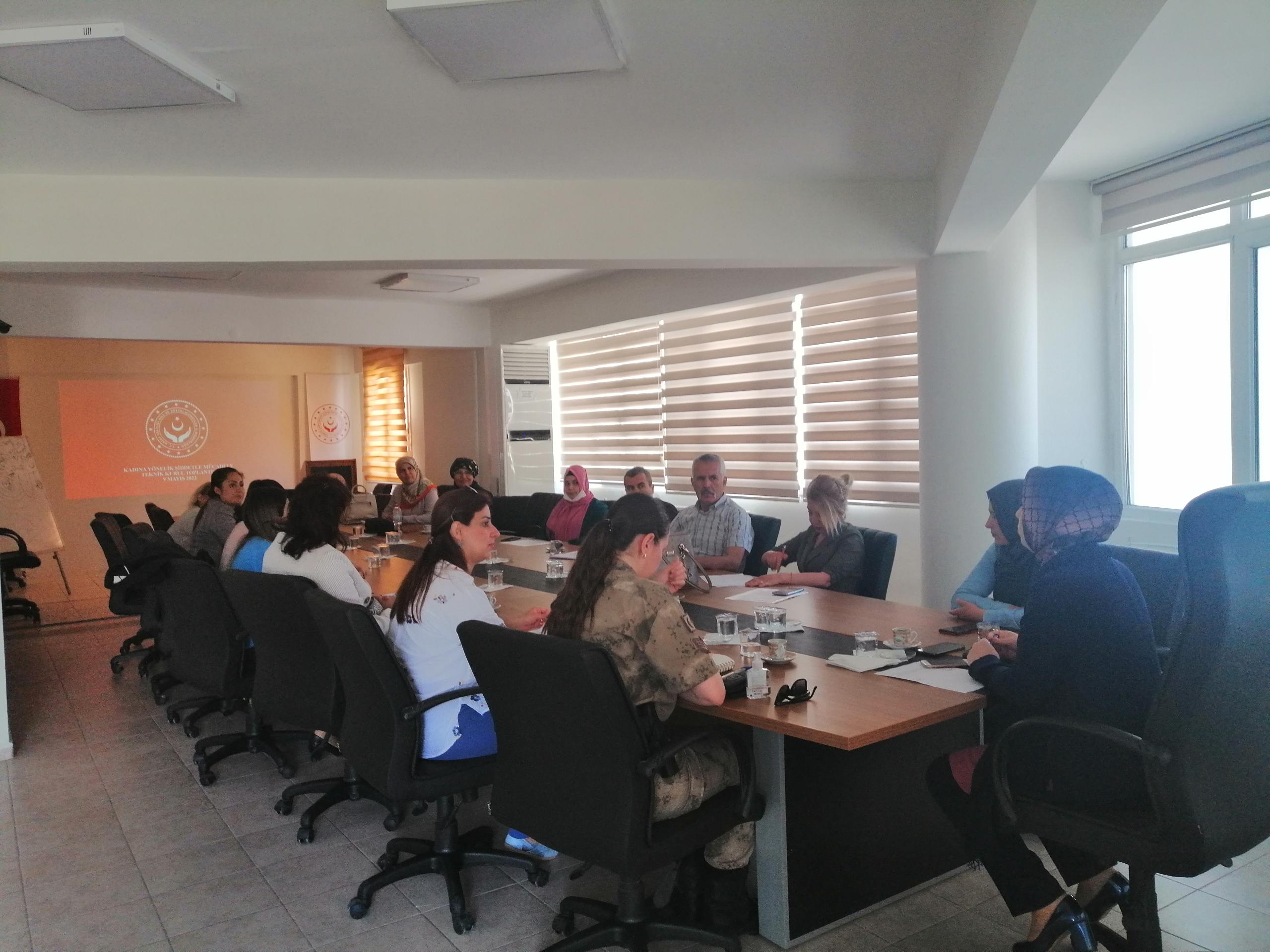 Hatay İli Kadına Yönelik Şiddetle Mücadele 2. Teknik Kurul Toplantısı Gerçekleştirildi.