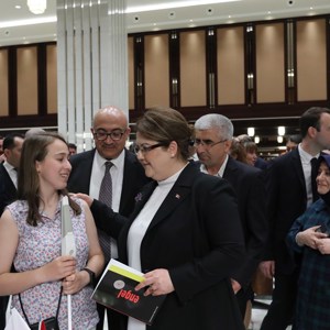 Our Minister Derya Yanık Attended the Opening of the 2nd Accessible Libraries Workshop - fotoğraf 2