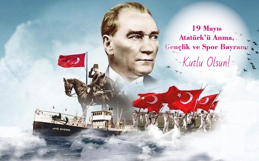İl Müdürümüz Faruk UYSAL’ın 19 Mayıs Atatürk’ü Anma ve Gençlik ve Spor Bayramı Mesajı.