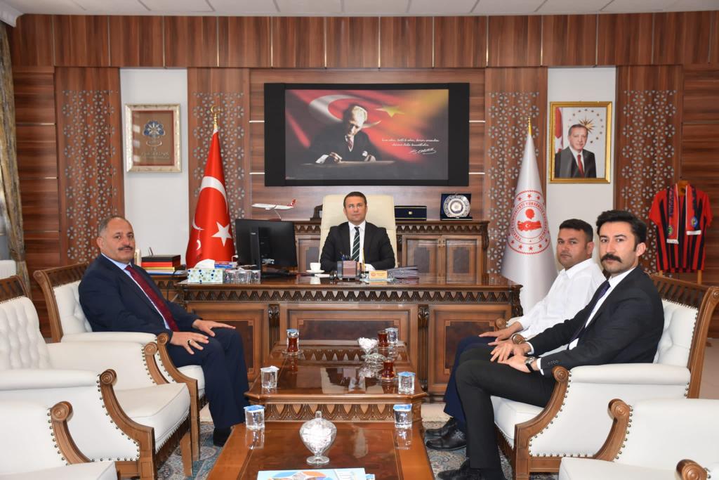 Müdür Kaya Yüksekova İlçesinde Ziyaretlerde Bulundu