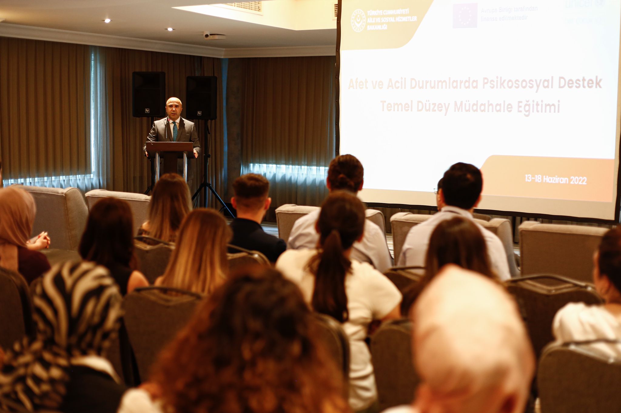 Afet ve Acil Durumlarda Psikososyal Destek Temel Düzey Müdahale Eğitim Programı Ankara’da Başladı