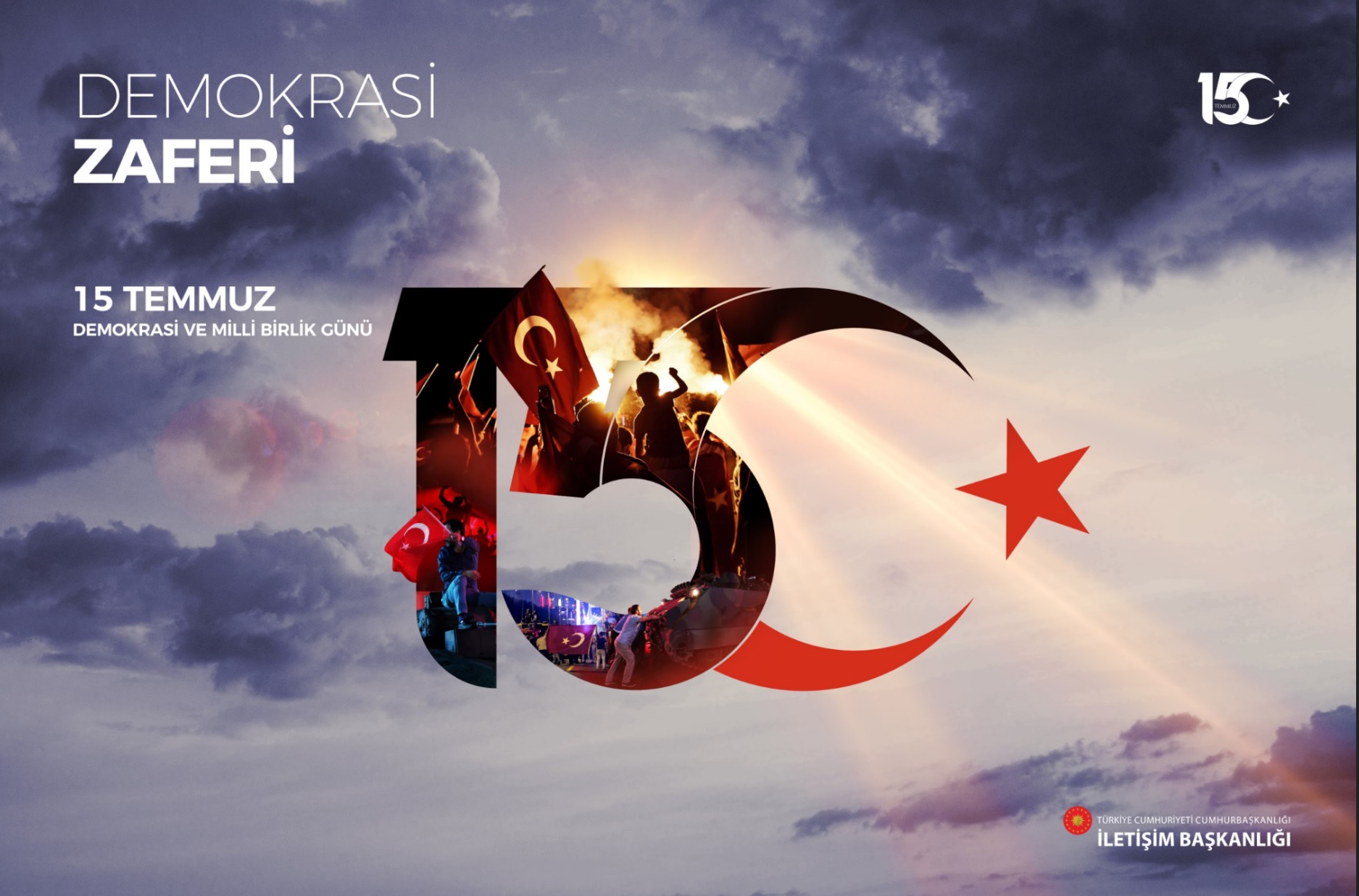 15 Temmuz Demokrasi ve Milli Birlik Gününde Şehitlerimizi Rahmet, Gazilerimizi Minnetle Anıyoruz..