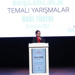 Our Minister Derya Yanık Attended the "Accessibility Themed Contests" Award Ceremony - fotoğraf 1