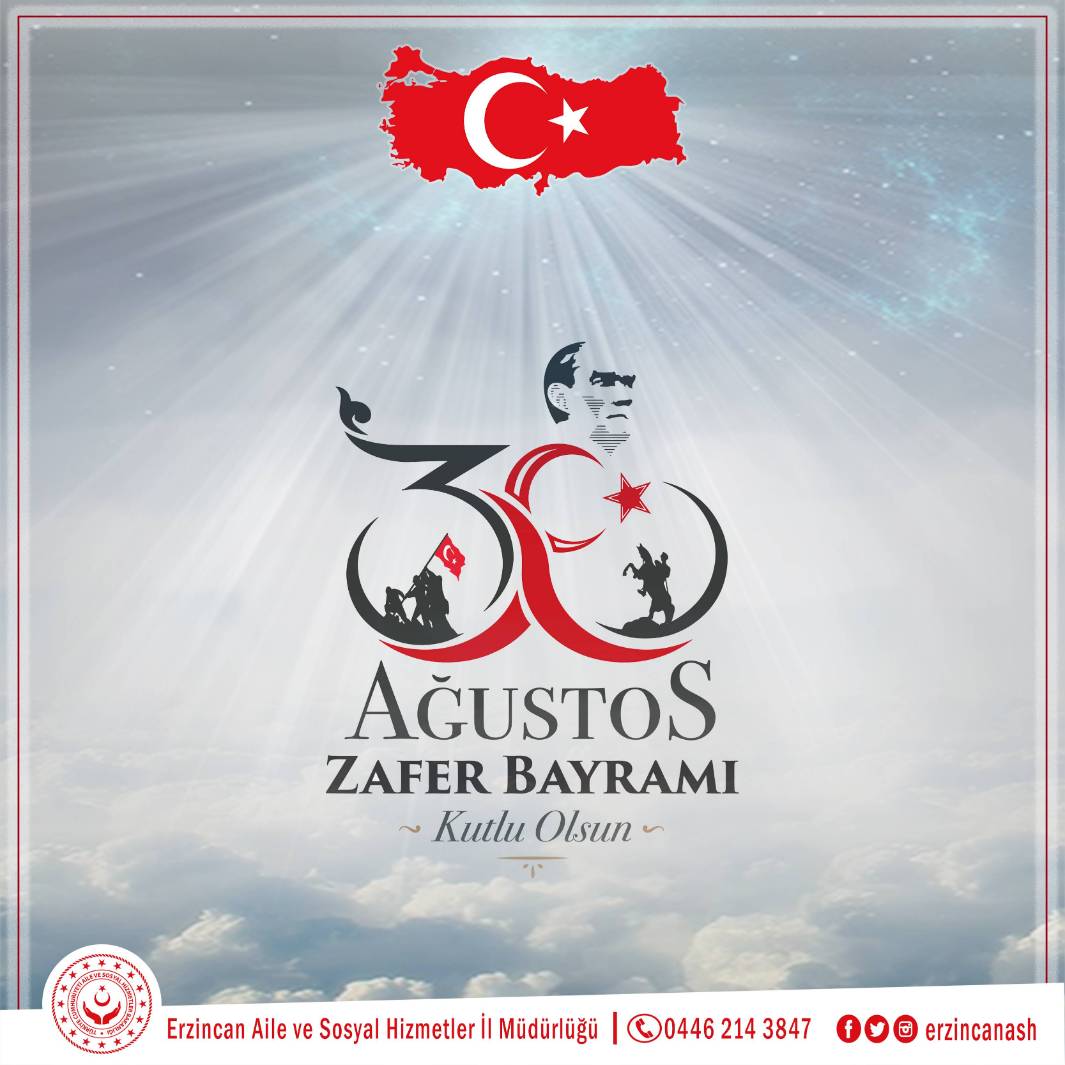 İl Müdürümüz Serdar DEMİRCİ'nin 30 Ağustos Zafer Bayramı Mesajı