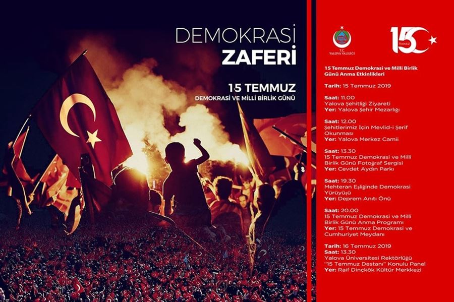 İl Müdürümüz Faruk UYSAL’ın "15 Temmuz Demokrasi ve Milli Birlik Günü" Mesajı