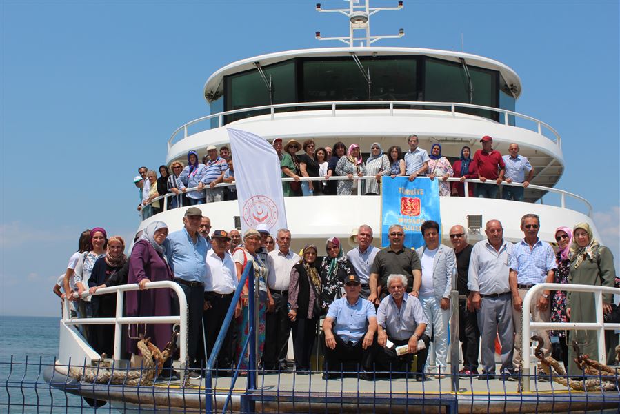 Kıbrıs Barış Harekatının 45.Yıldönümü’nde Kıbrıs Gazilerimiz Tekne Turunda