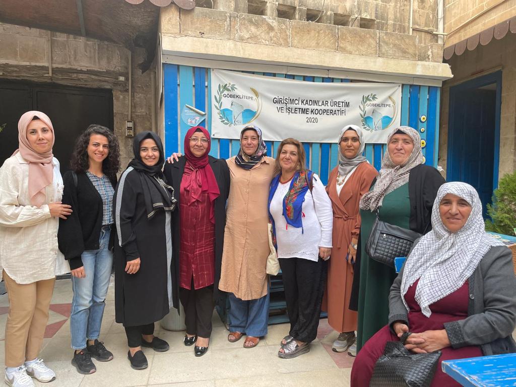 İl Müdürlüğümüzden Girişimci Kadınlar Üretim ve İşletme Kooperatifini Ziyaret 