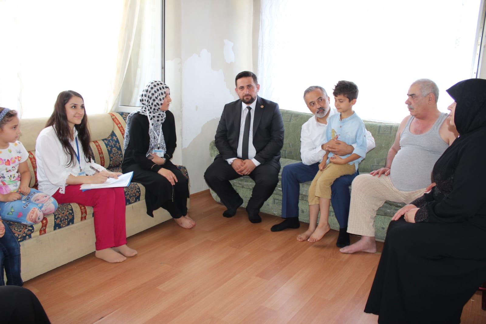 İl Müdürümüzden Suriyeli Ailelere Ev Ziyareti