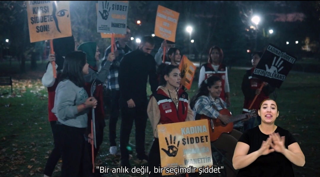BİR ANLIK DEĞİL BİR SEÇİMDİR ŞİDDET