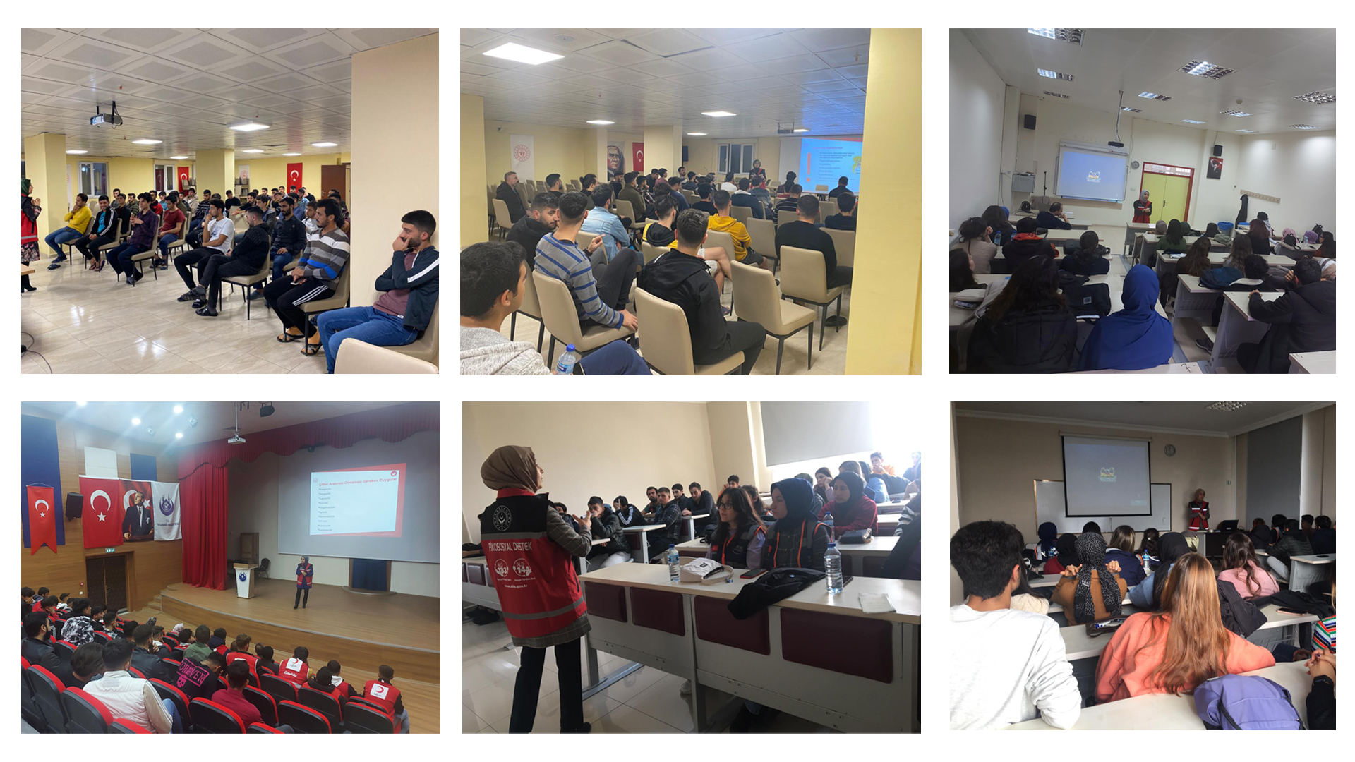 Mustafa Kemal Üniversitesinde öğrenim gören öğrencilere  “Evlilik Öncesi Eğitim” konulu seminer verildi.