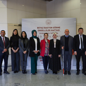Beyaz Baston Persons with Visual Impairment Week Awareness Program Held - fotoğraf 16