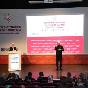 Beyaz Baston Persons with Visual Impairment Week Awareness Program Held - fotoğraf 1