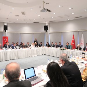 Derya Yanık, Minister of Family and Social Services, Met with Ankara Representatives of Press Organizations - fotoğraf 4