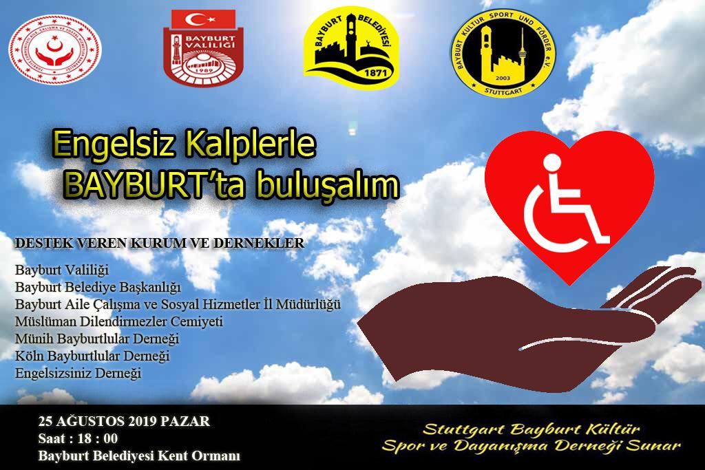 Engelsiz Kalpler Bayburt’ta Buluşuyor!