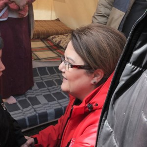 Derya Yanık, Minister of Family and Social Services, Visited Earthquake Victims in Kahramanmaraş - fotoğraf 11