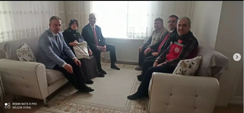 8 Mart Dünya Kadınlar Günü vesilesi ile şehidimizin kıymetli annesi Adeviye HATİPOĞLU'NU ziyaret