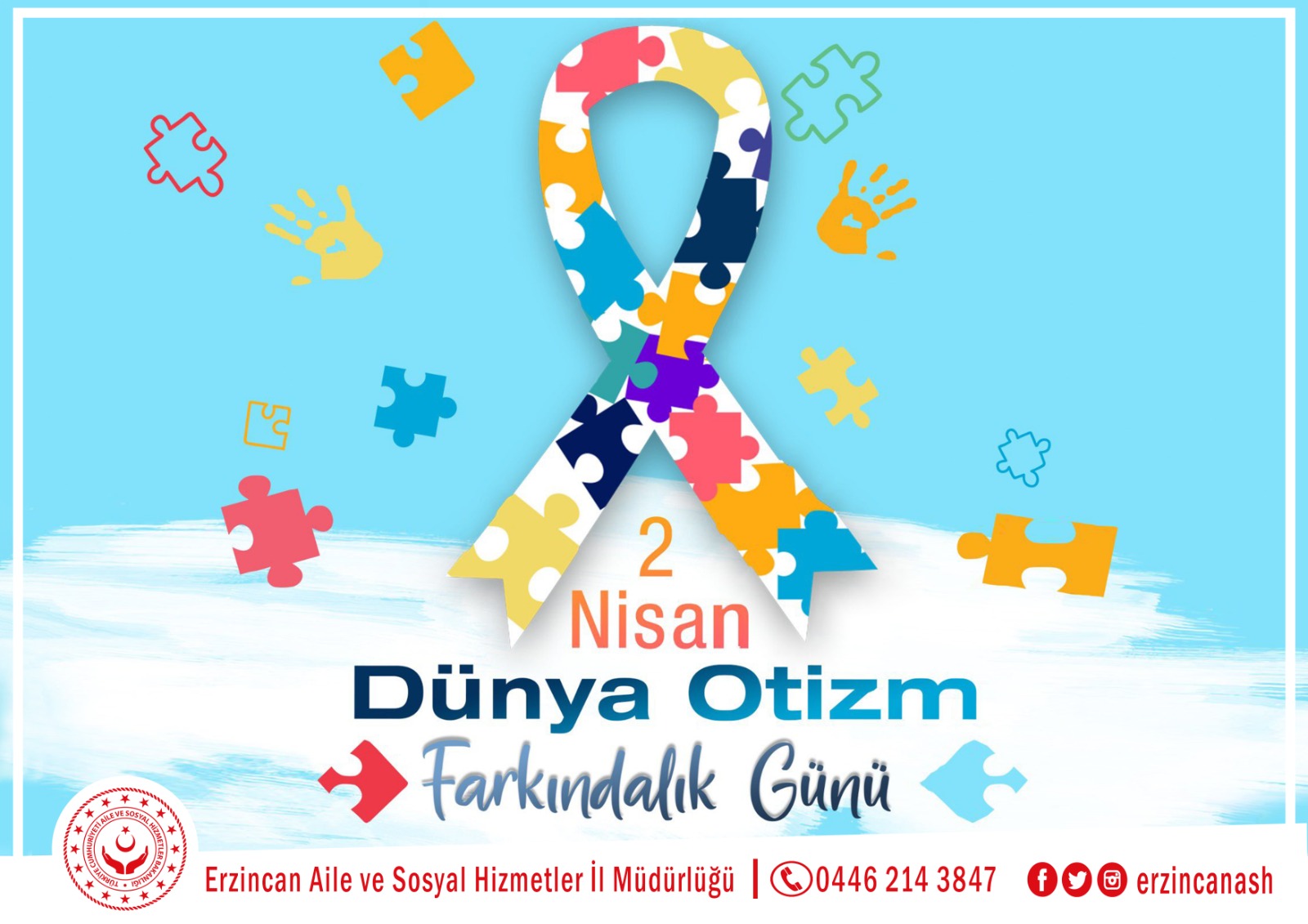 İl Müdürümüz Serdar Demirci’nin “2 Nisan Dünya Otizm Farkındalık Günü” Mesajı