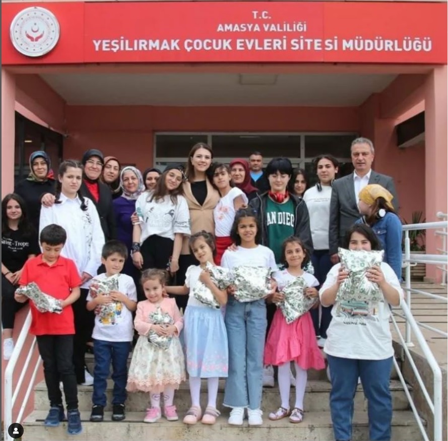 Yeşilırmak Çocuk Evleri Sitesinde Bayramlaşma