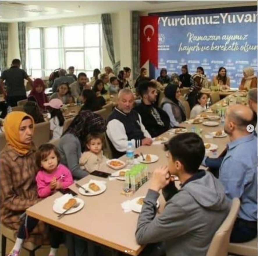 Depremzede vatandaşlarımızla bayramlaştık.
