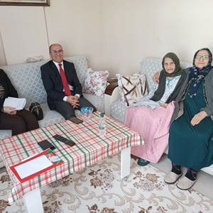 Sosyal, Ekonomik Destek yardımından faydalanan ve Evde Bakım hizmetlerinden yararlanan ailelerimiz ziyaret edildi. - fotoğraf 3