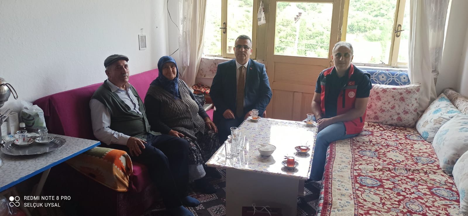 Şehidimiz Jandarma Er Şaban GÖKÇE'nin kıymetli ailesini ziyaret