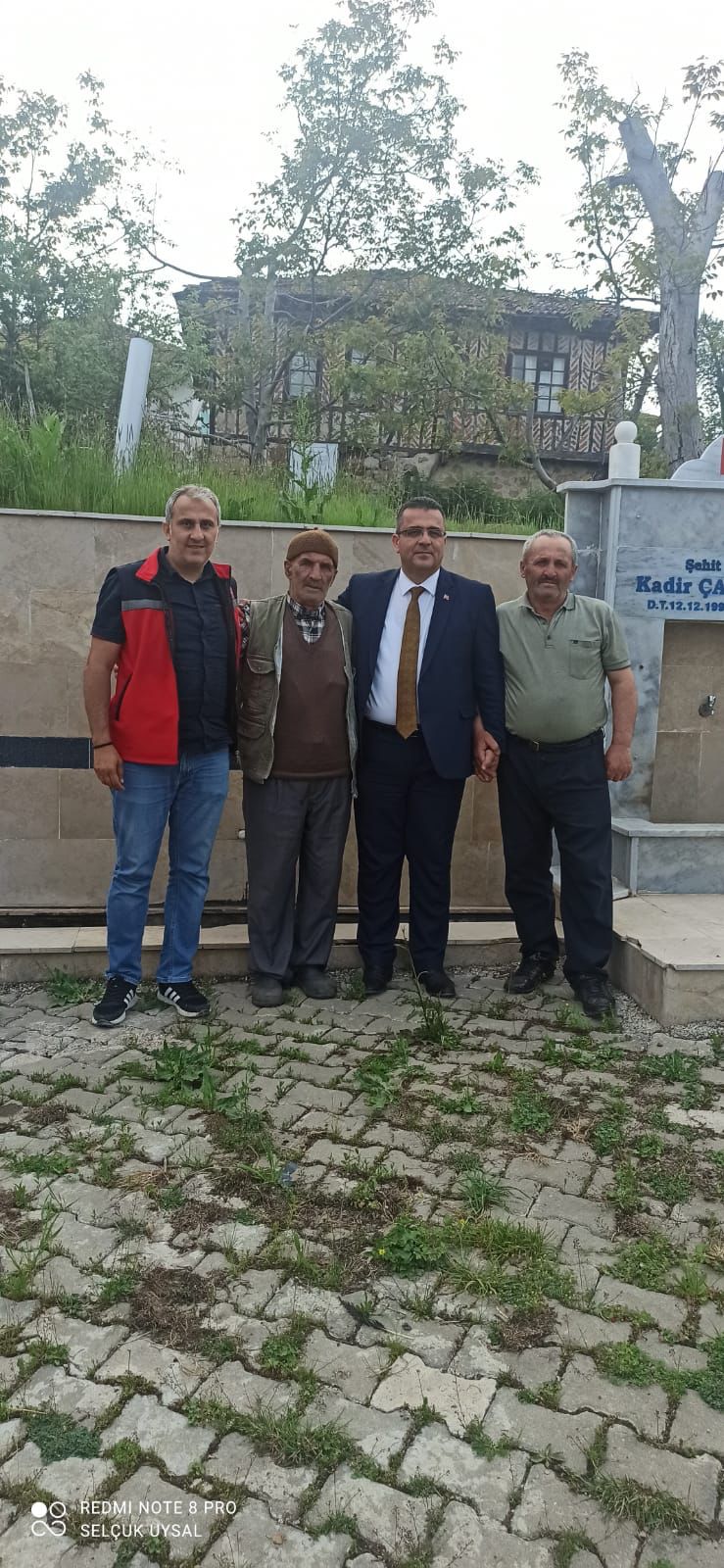 Jandarma Uzman Çavuş Kadir ÇAKI'nın kıymetli ailesini ziyaret