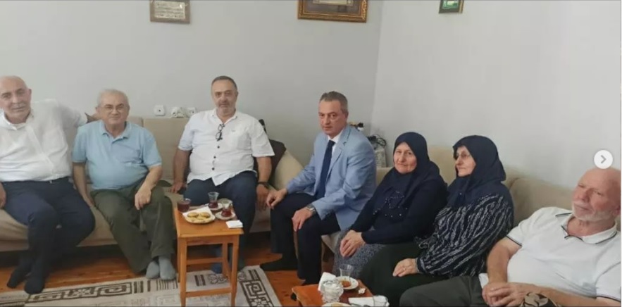Demokrasi Şehidimiz Ümit ÇOBAN'IN kardeşlerine ziyaret