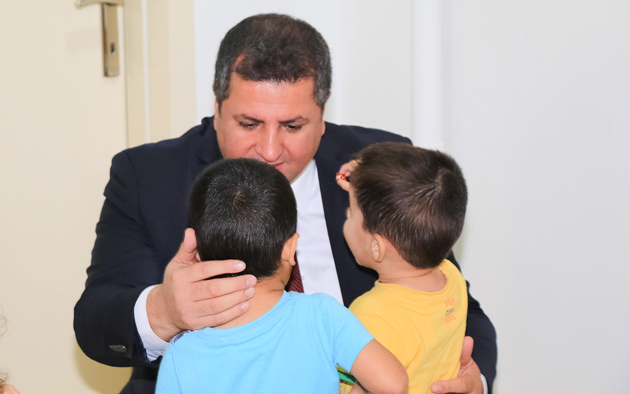 İl Müdürümüz Serdar Demirci Miniklerimizi Ziyaret Etti.