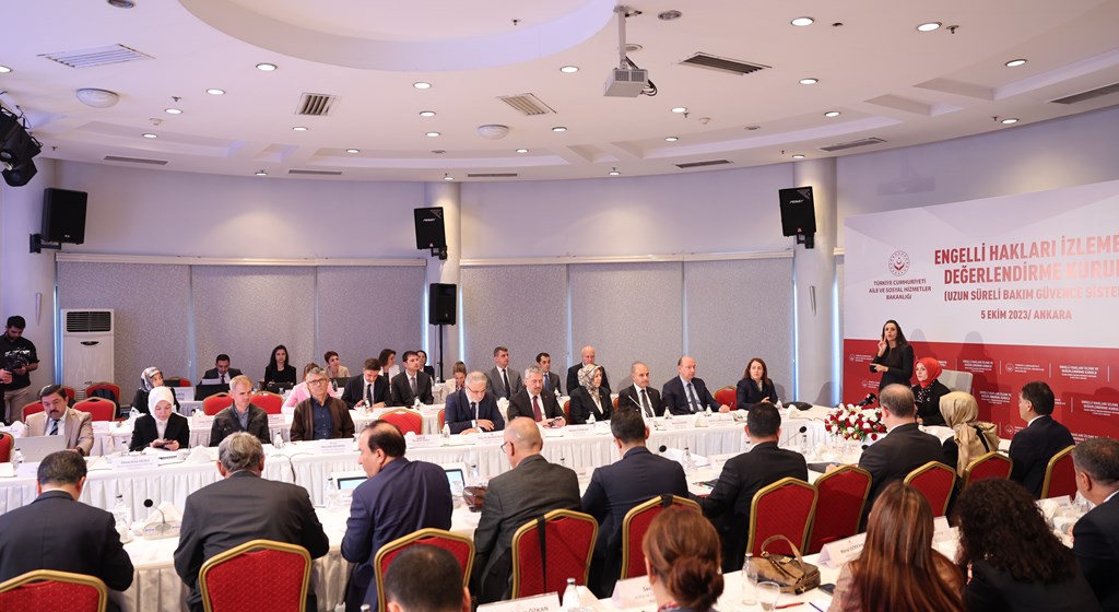 Bakanımız Mahinur Özdemir Göktaş, Engelli Hakları İzleme ve Değerlendirme Kurulu Toplantısı'na Katıldı