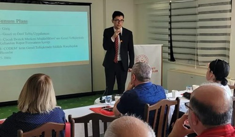 Antalya'da Çocuk Bakım Kuruluşları Müdürlerine Yönelik Eğitim Programı Düzenlendi.  