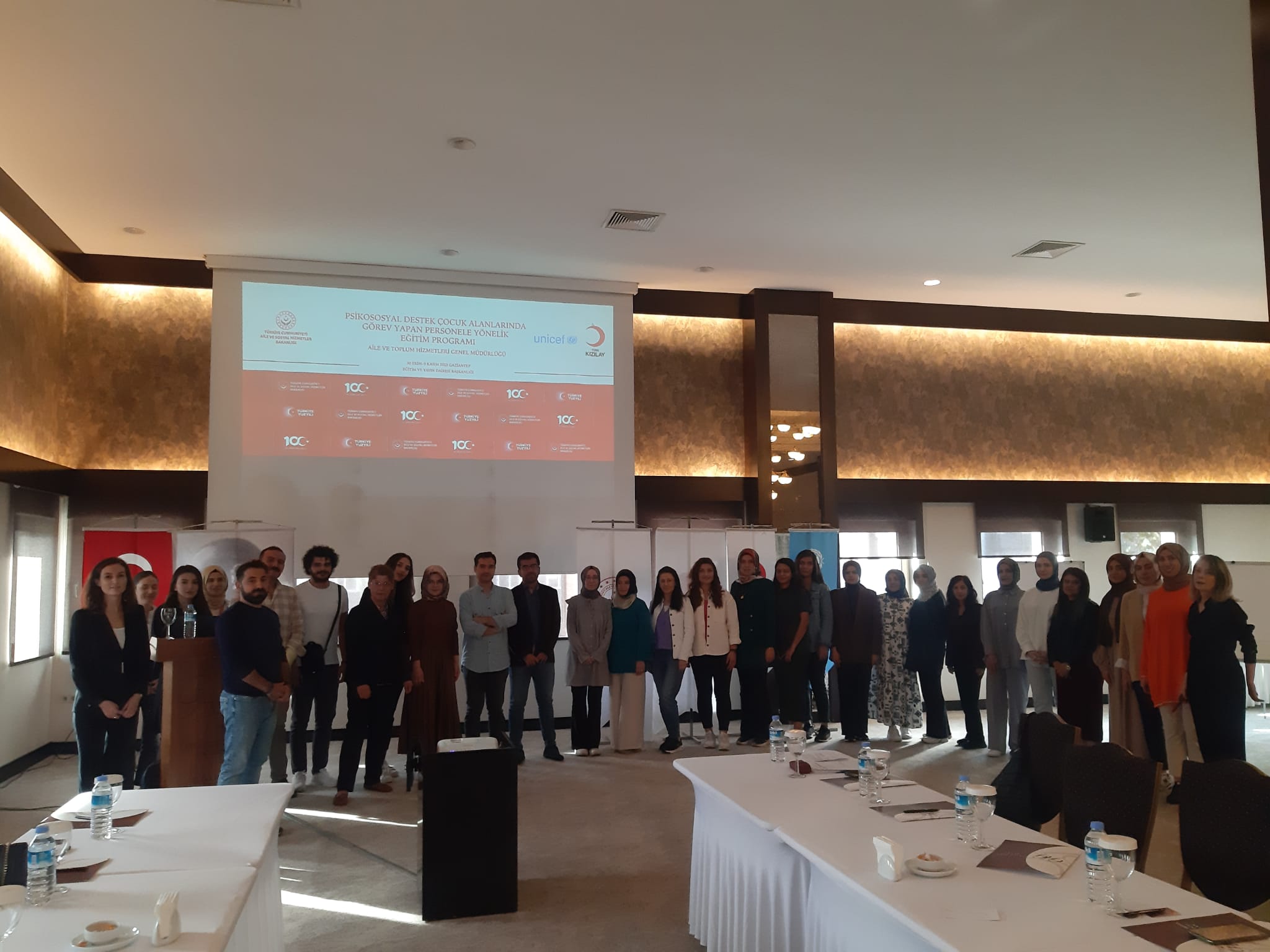 Psikososyal Destek Çocuk Alanlarında Görev Yapan Personele Yönelik Eğitim Programı Düzenlendi