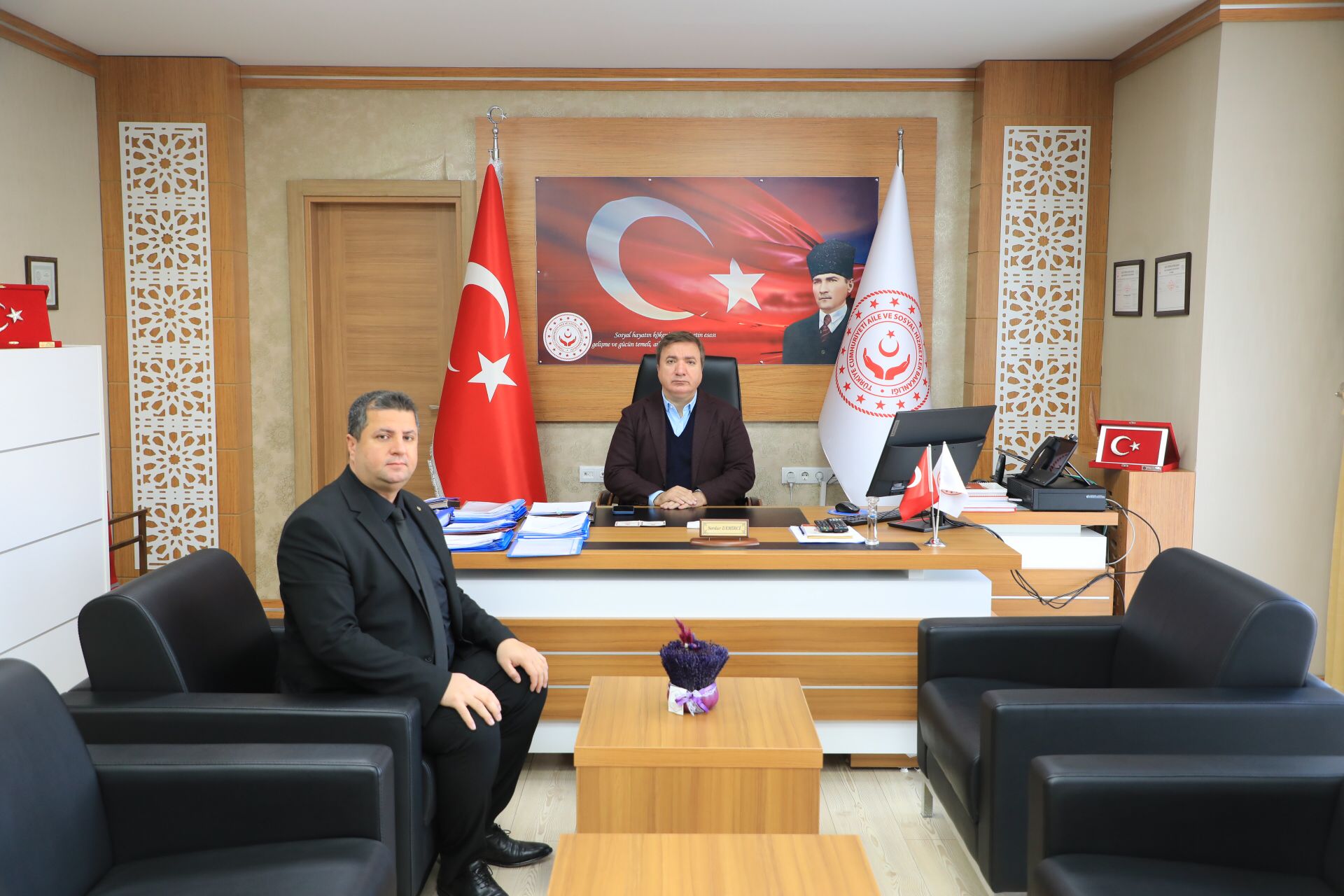 Valimiz Sayın Hamza Aydoğdu İl Müdürlüğümüzü Ziyaret Etti. 