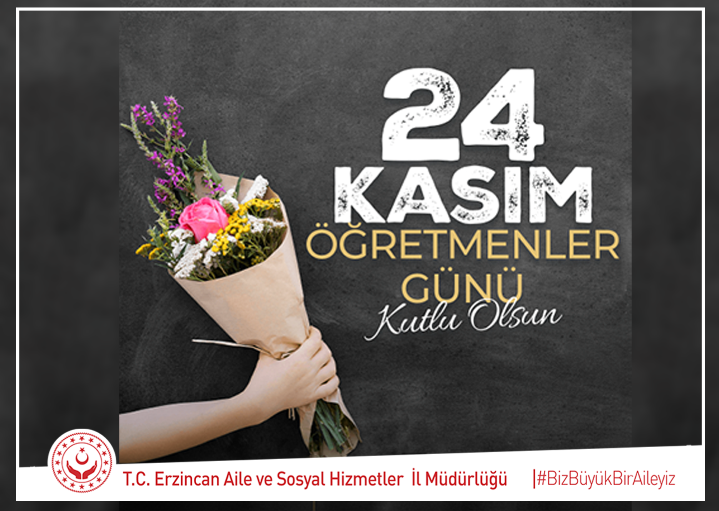İl Müdürümüz Serdar Demirci’nin 24 Kasım Öğretmenler Günü Mesajı