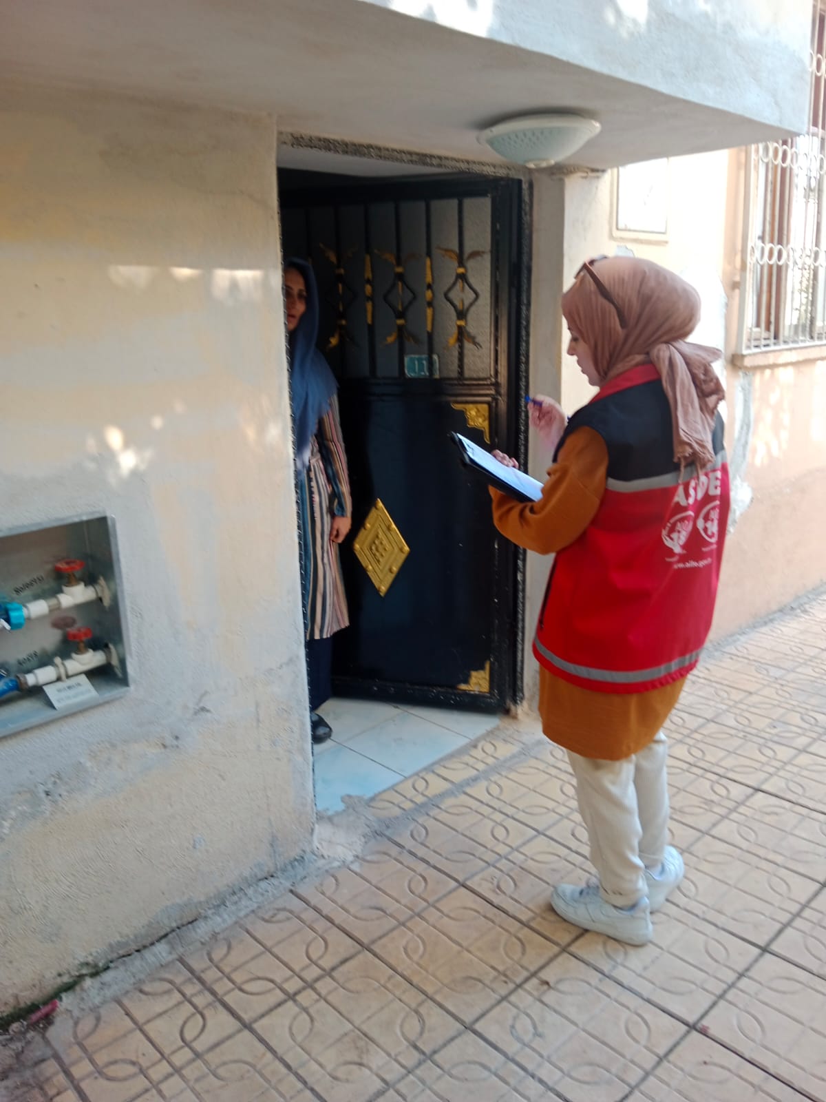 #ASDEP ekiplerimizin saha çalışmalarından.      #AileSosyalDestekProgramı   📍Tarsus