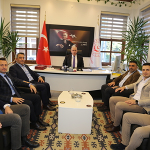 Sağlık-Sen'den İl Müdürümüze Hayırlı Olsun Ziyareti - fotoğraf 1