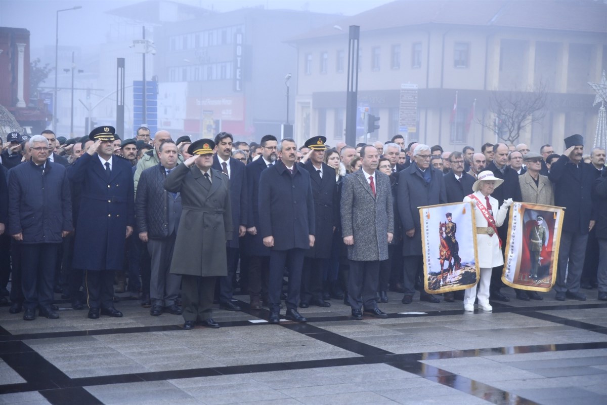 Gazi Mustafa Kemal ATATÜRK’ ün Edirneye gelişinin 93. Yıl dönümü törenle kutlandı.