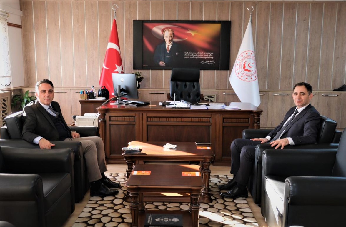 Vakıflar Bölge Müdürlüğünden İl Müdürlüğümüze Ziyaret.