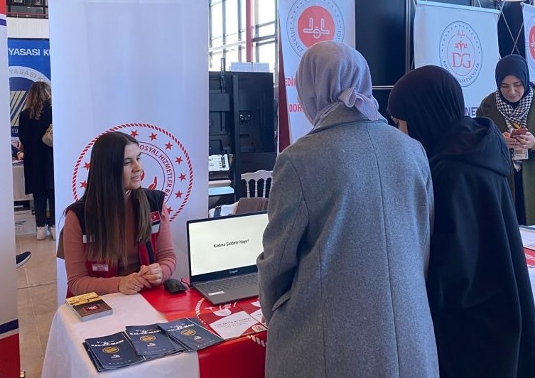 Bölgesel Kariyer Fuarında Bakanlığımızın tanıtımı yapıldı.