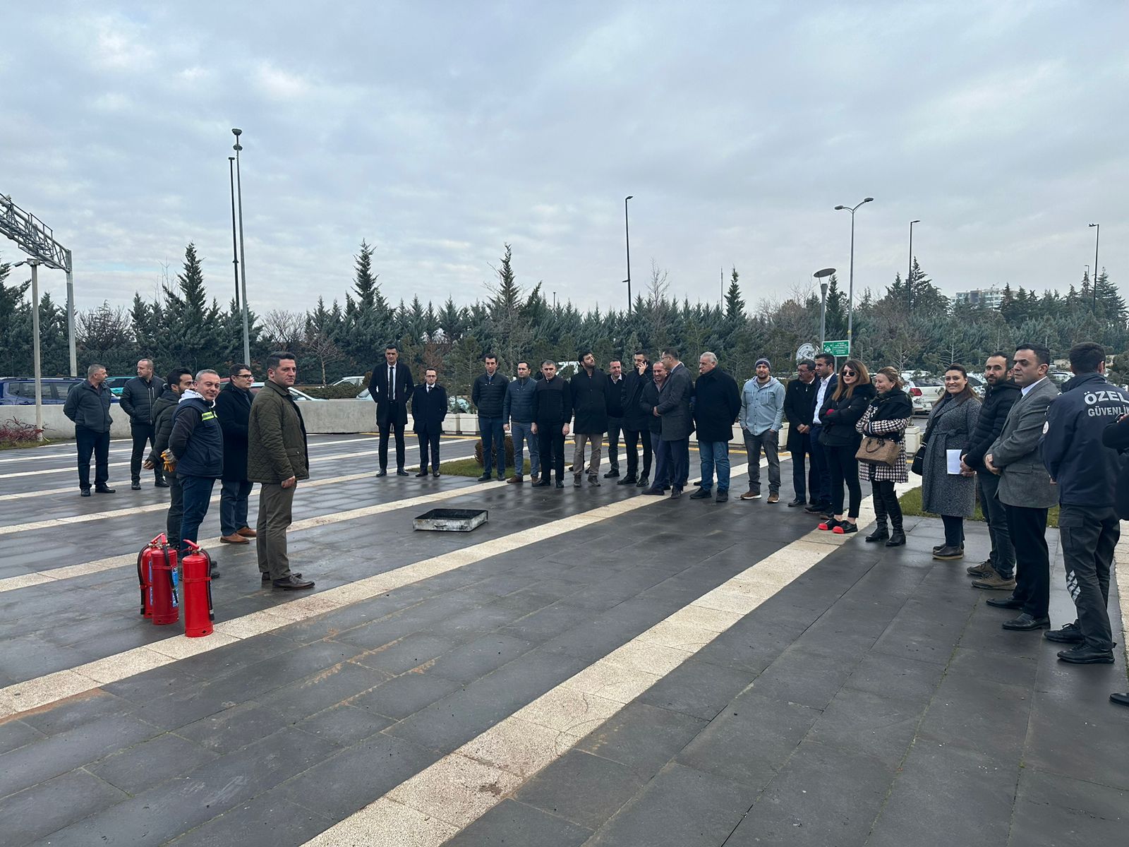 Yangın Söndürme Eğitimi ve Tatbikatı