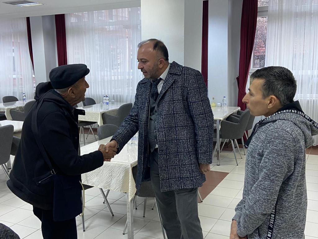 İl Müdürümüz Abdulhaluk LONGA İsmail ÖZDEMİR  Huzurevi'ni ziyarette bulundular.