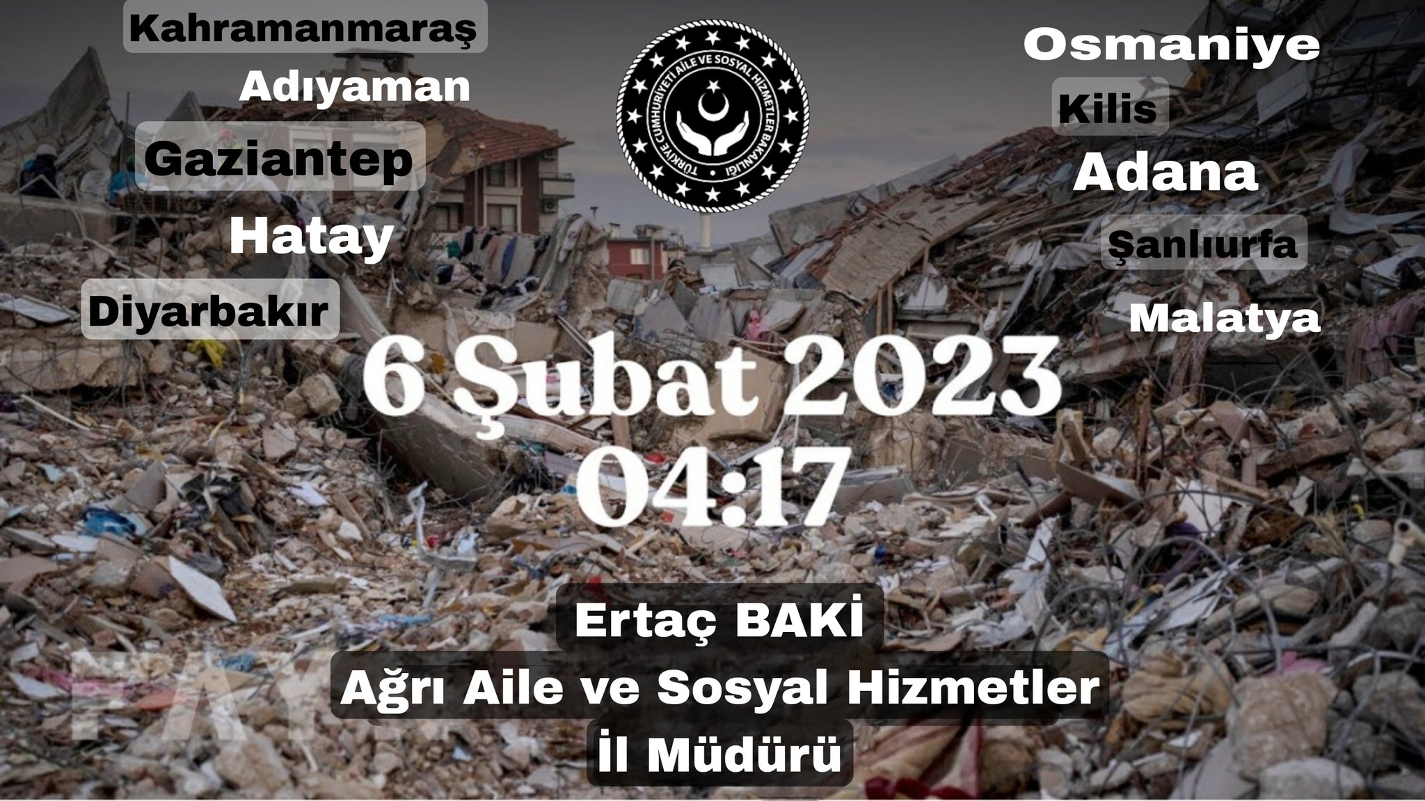 6 ŞUBAT DEPREMİNİN 1.YILI