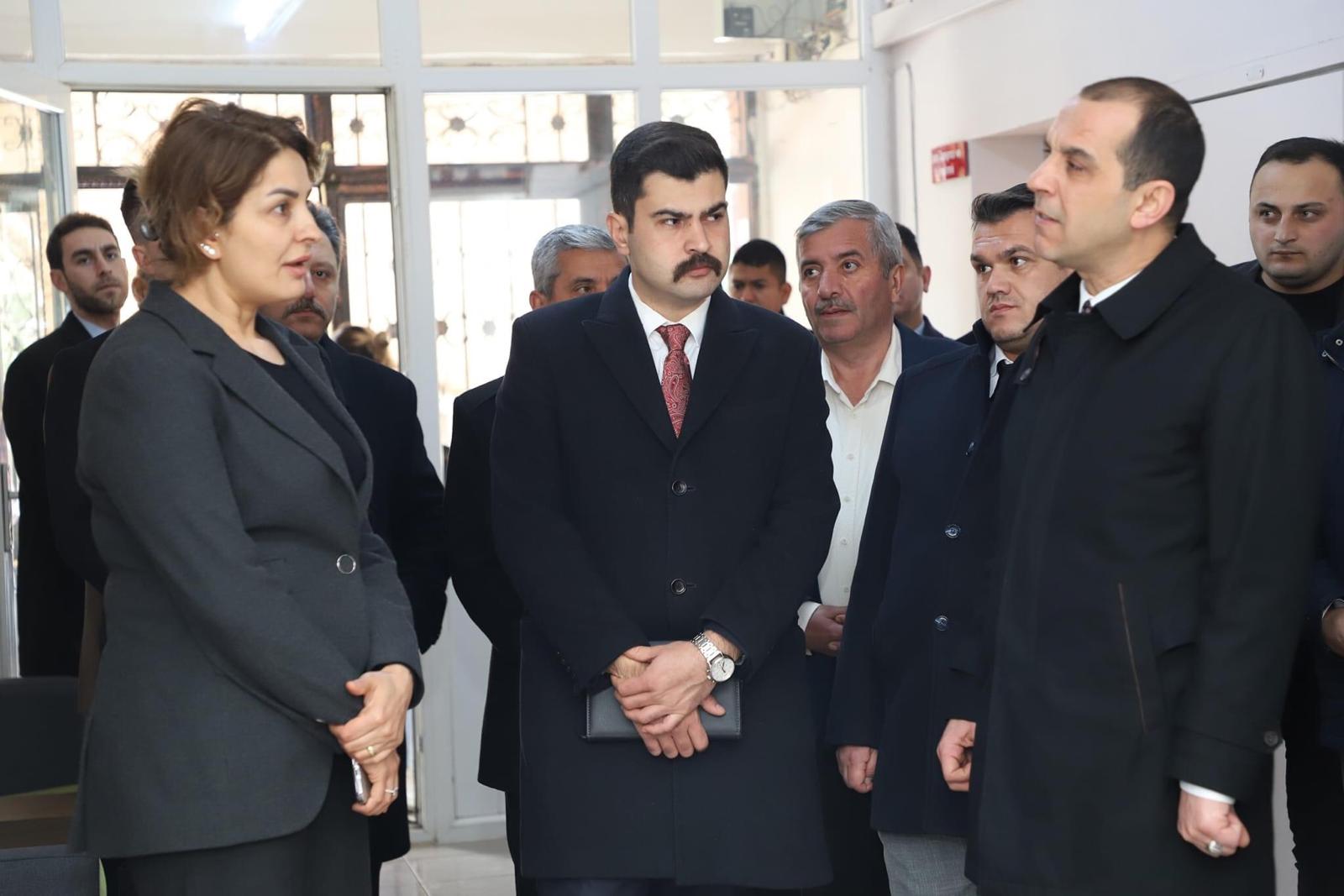 Sayın Valimiz M. Fırat TAŞOLAR'ın Eldivan Bakım Rehabilitasyon ve Aile Danışma Merkezi Ziyareti