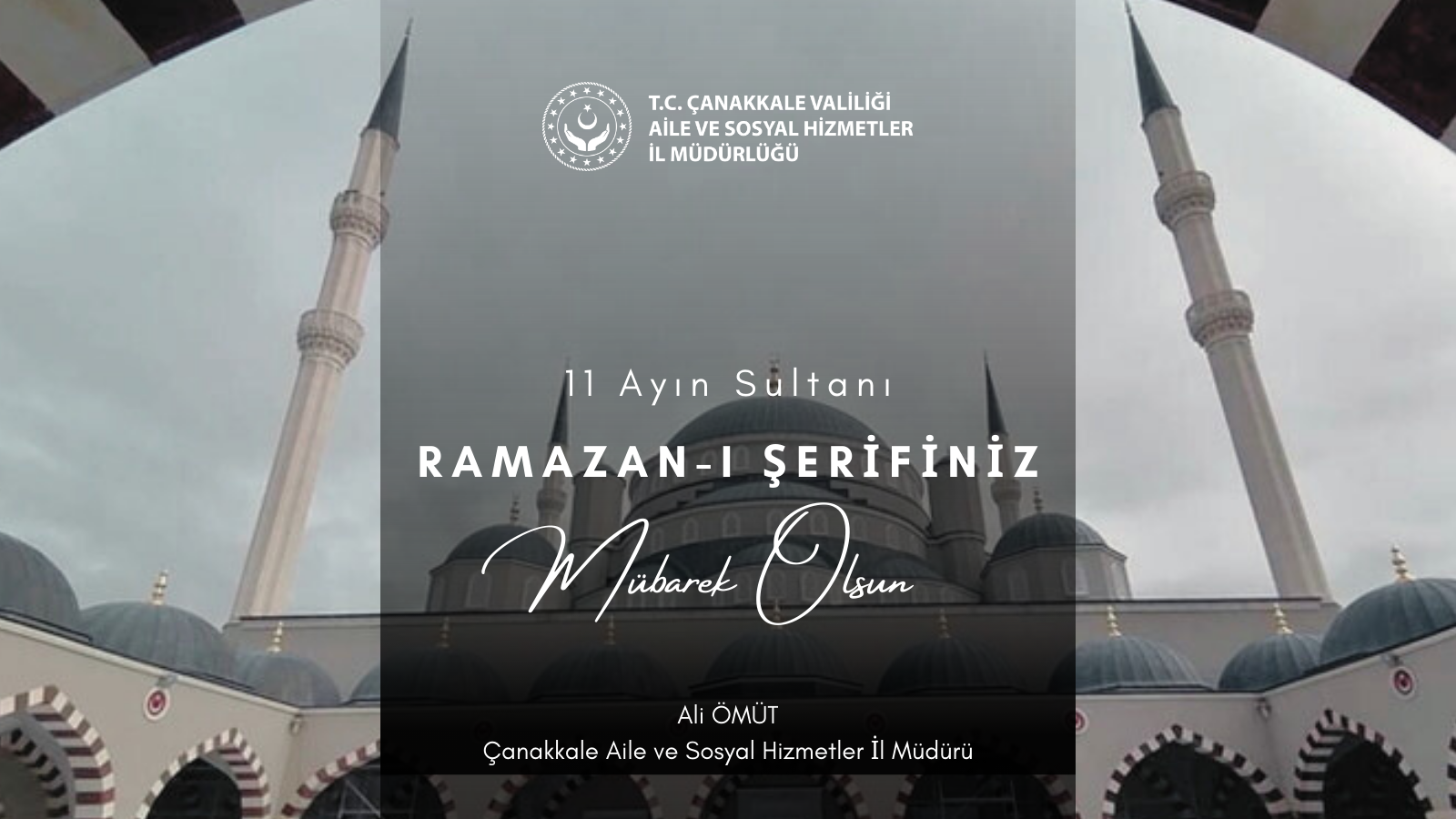 İl Müdürümüzün "Ramazan Ayı" Mesajı