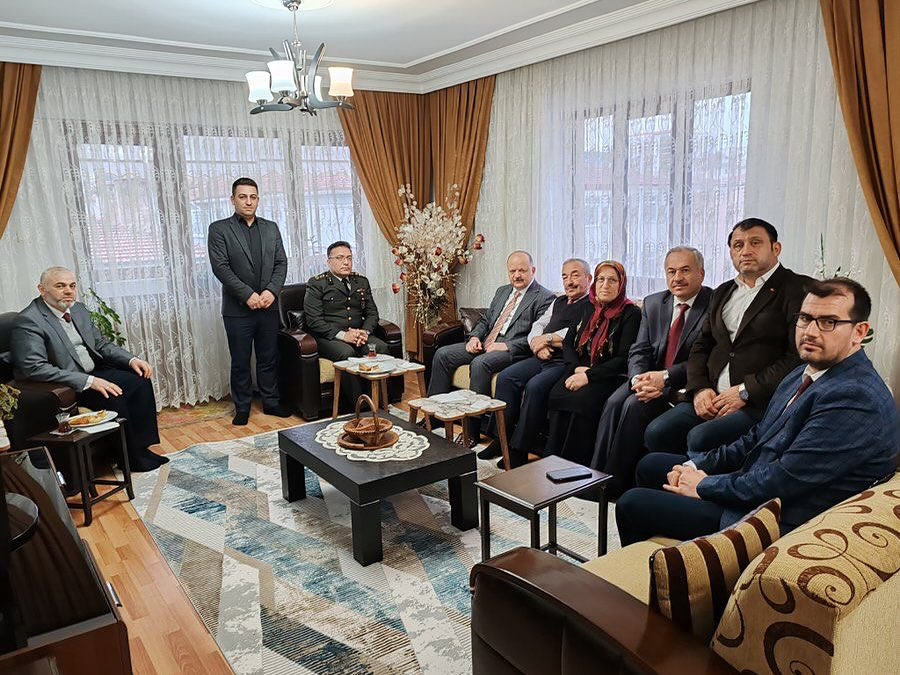 Şehidimiz Erkan Kendirci 'nin Ailesine Ziyaret